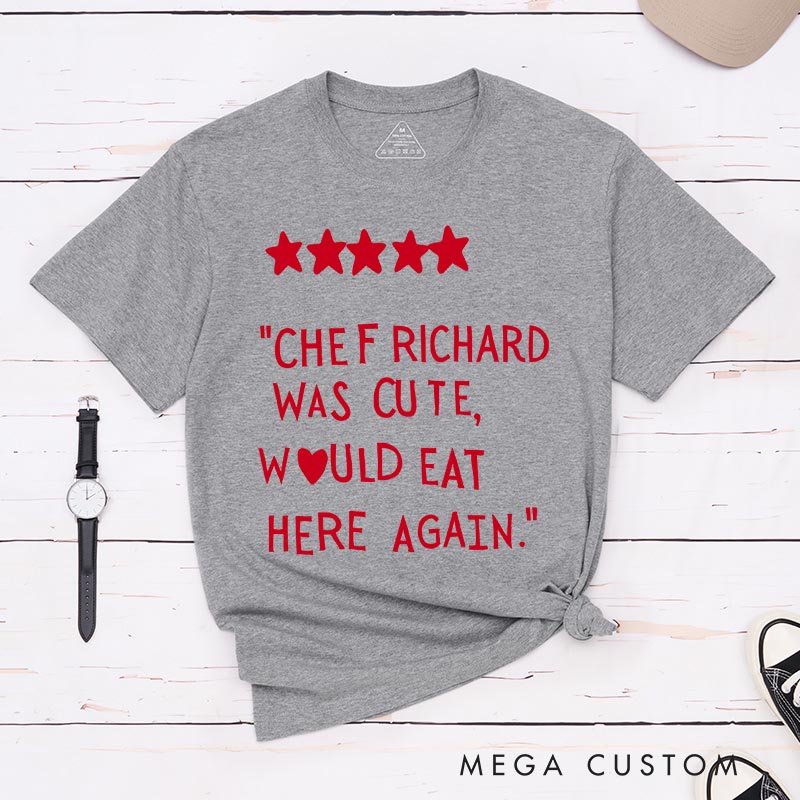 Personalized Chef Was Cute Artist Classic T-Shirts Painting Motivational Tshirt Art Lover Illustration Shirt