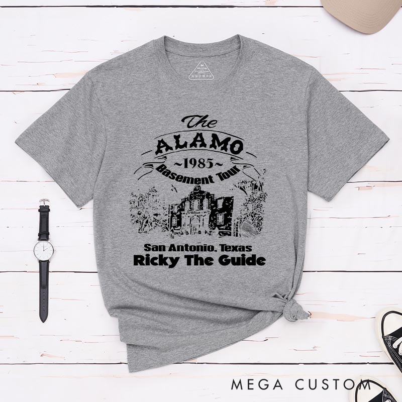 Personalized 1985 Basement Tour Classic T-Shirts Horror Movies Tshirt Film Fan Shirt Halloween