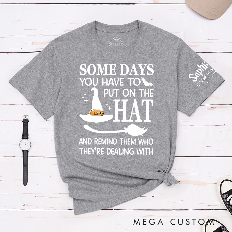 Personalized Put on the Hat Magic Movie Classic T-Shirts Magic Movie and Book Tshirt for Film Lovers Book Worms