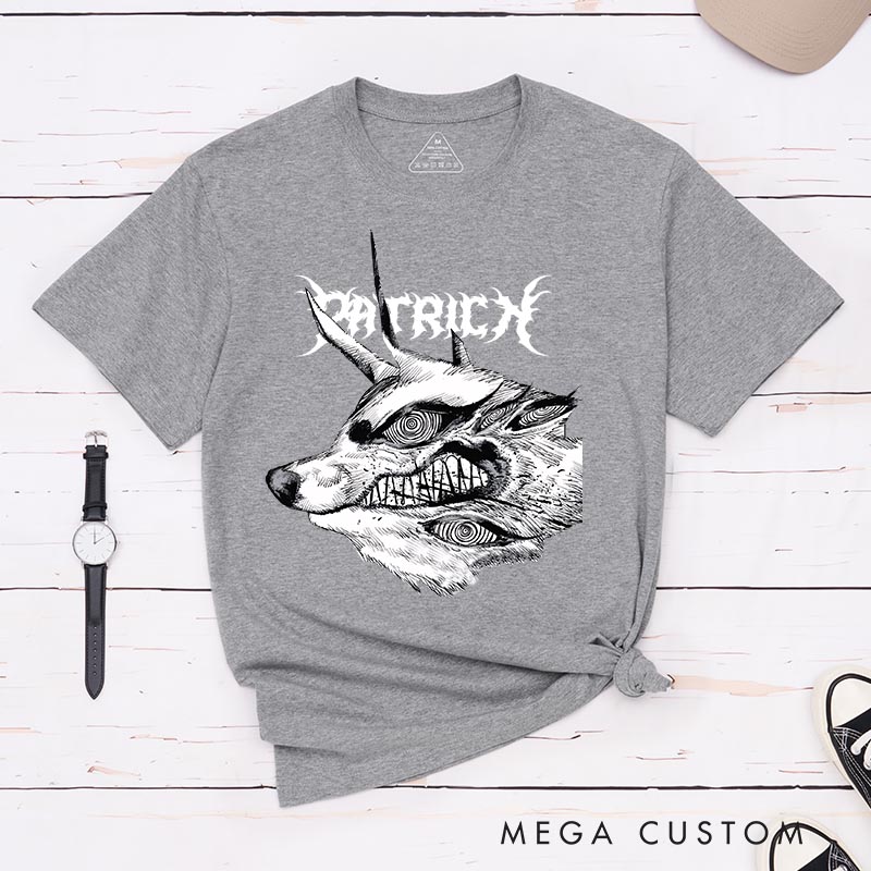 Personalized Chain Saw Dog Anime Classic T-Shirts Japanese Manga Comic Tshirt for Anime Lovers