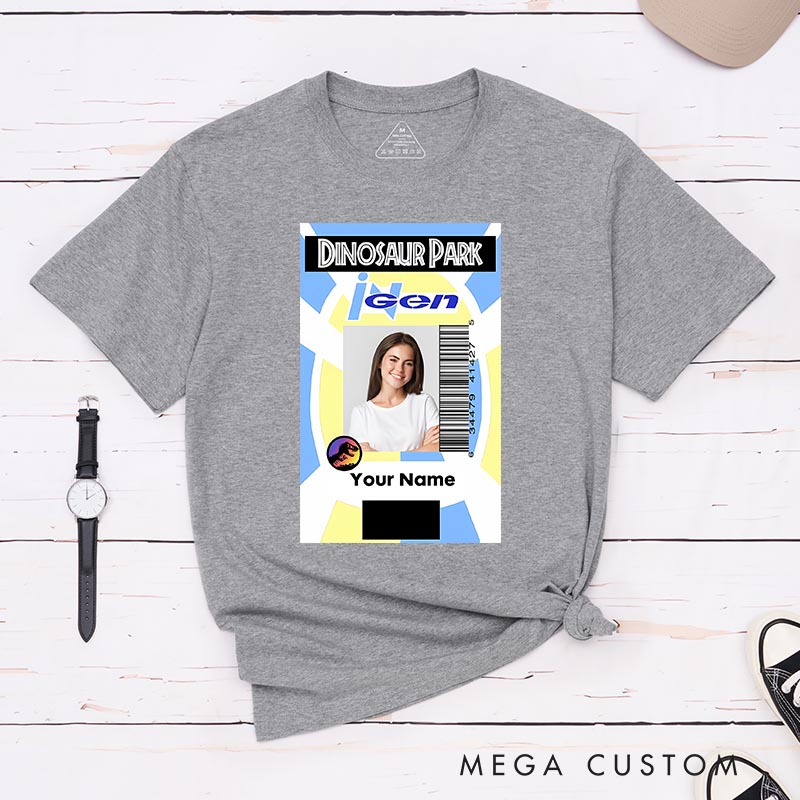 Personalized Park Gen Lab Tech Movie Classic T-Shirts Dinosaur Tshirt for Movie Lovers 90s Park Fan