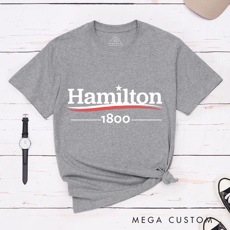 Personalized 1800 Revolution Classic T-Shirts for Musical Lover Tshirt Musical Fan Independence Day