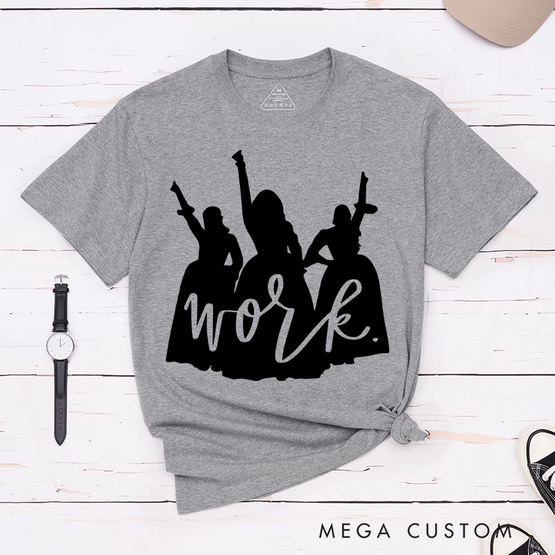 Personalized Work Ladies Musical Classic T-Shirts for Musical Lover Tshirt Musical Fan Independence Day