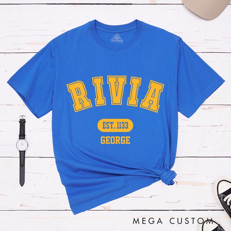 Personalized Rivia University Witcher Classic T-Shirts Video Game Tshirt Geek Gaming Nerd Shirt