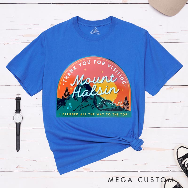 Personalized Mountain Halsin Game Classic T-Shirts CRPG Druid Video Game Tshirt Fantasy Game Shirt