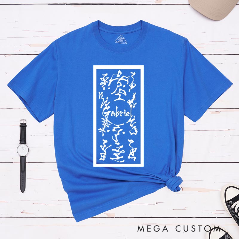 Personalized Anime Ninja Explosive Tag Classic T-Shirts Japanese Manga Tshirt Comic Shirt for Anime Lovers