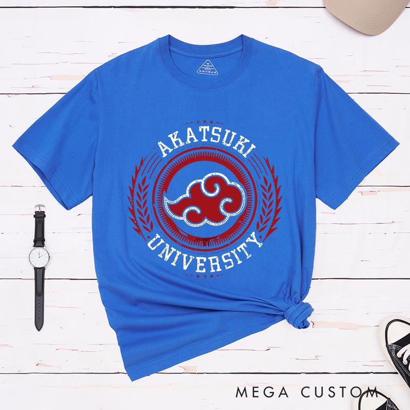 Personalized Ninja University Classic T-Shirts Japanese Manga Comic Tshirt for Anime Lovers
