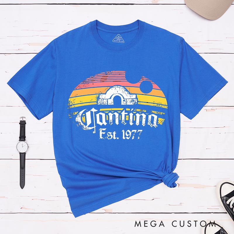 Personalized Galaxy Cantina Classic T-Shirts Funny Geek Tshirt for Movie Lovers