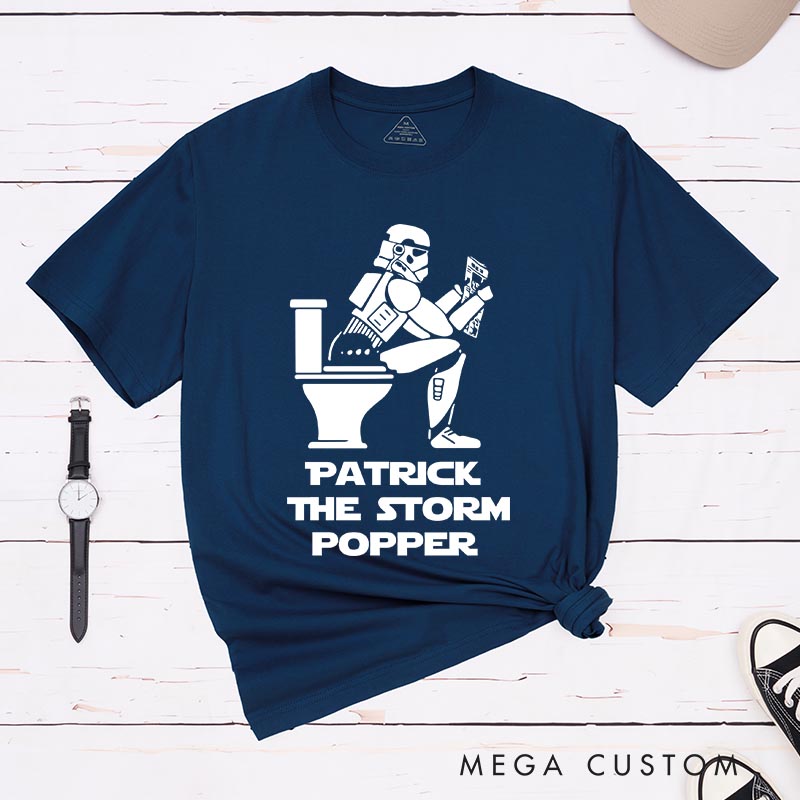 Personalized the Storm Popper Classic T-Shirts Funny Geek Tshirt for Movie Lovers