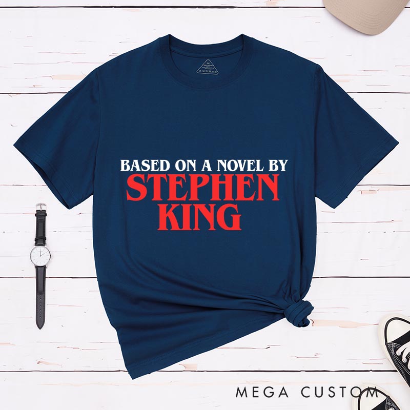 Personalized Based on a Novel by S Classic T-Shirts Horror Halloween Tshirt for Movie Book Lovers