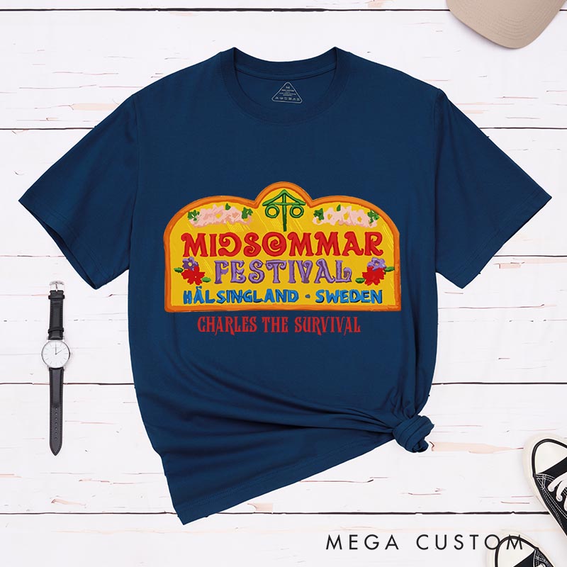 Personalized Midsommar Festival Horror Halloween Classic T-Shirts for Movie TV Show Lovers