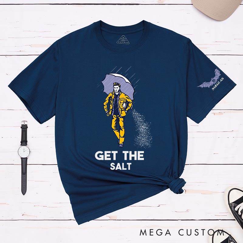 Personalized Winchester Get the Salt TV Show Classic T-Shirts Ghost Hunter TV Series Movie Tshirt
