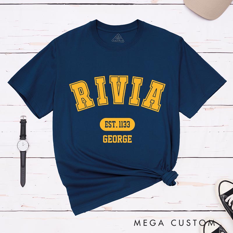 Personalized Rivia University Witcher Classic T-Shirts Video Game Tshirt Geek Gaming Nerd Shirt