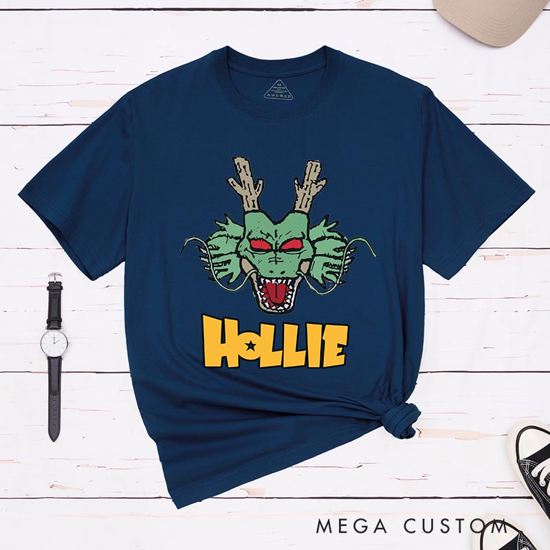 Personalized Dragon Anime Classic T-Shirts Japanese Manga Comic Tshirt for Anime Lovers