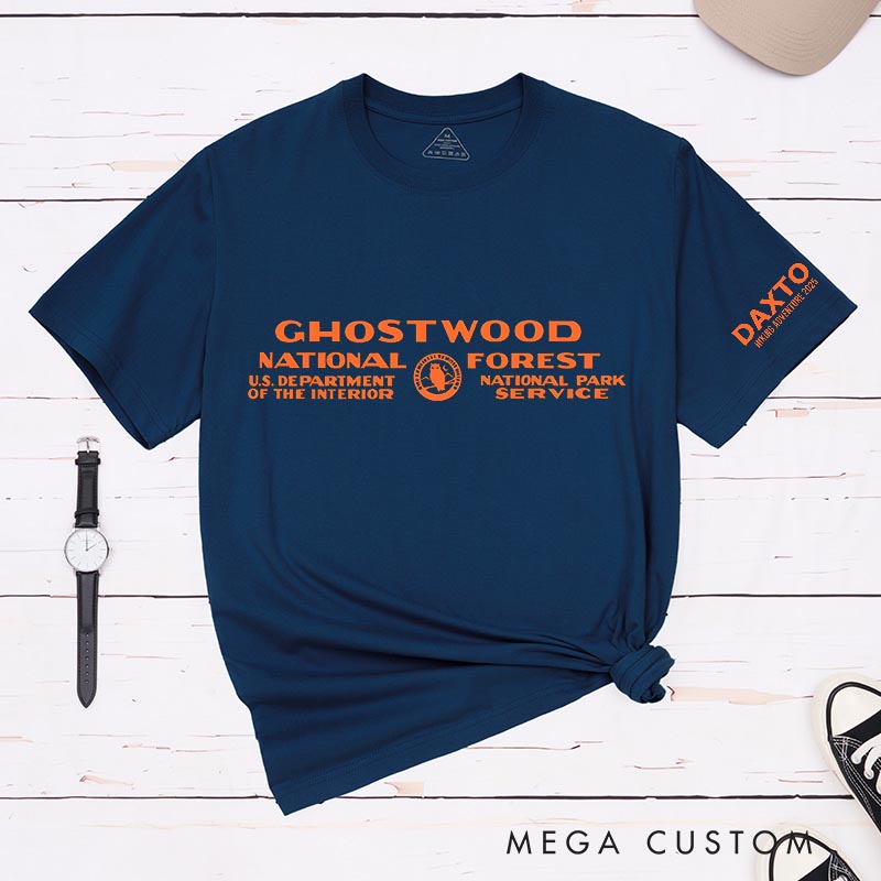 Personalized Ghostwood Park Movie Classic T-Shirts Horror TV Show Tshirt Horror TV Series Shirt