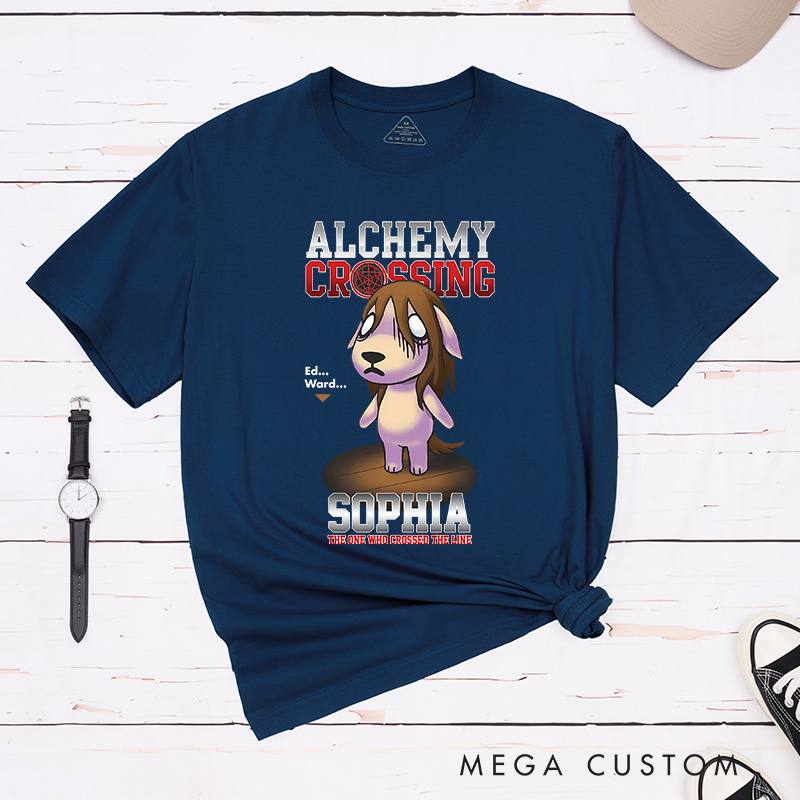 Personalized Alchemy Crossing Classic T-Shirts Video Game Tshirt Island Building Game Shirt