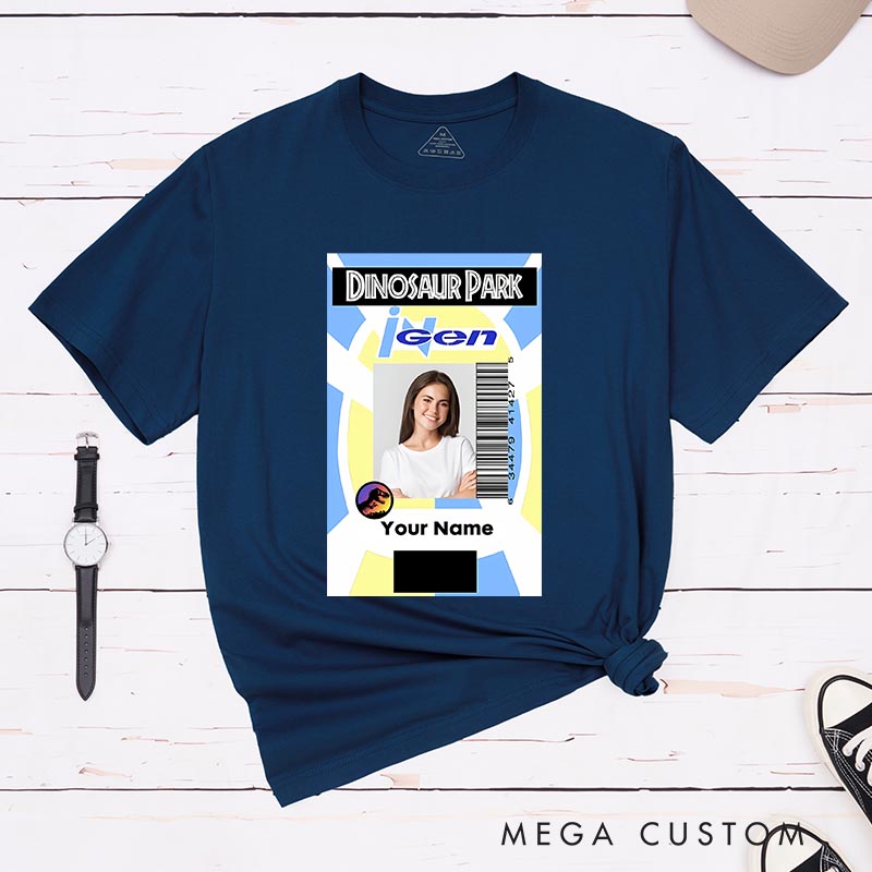 Personalized Park Gen Lab Tech Movie Classic T-Shirts Dinosaur Tshirt for Movie Lovers 90s Park Fan