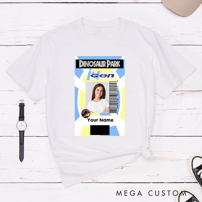 Personalized Park Gen Lab Tech Movie Classic T-Shirts Dinosaur Tshirt for Movie Lovers 90s Park Fan