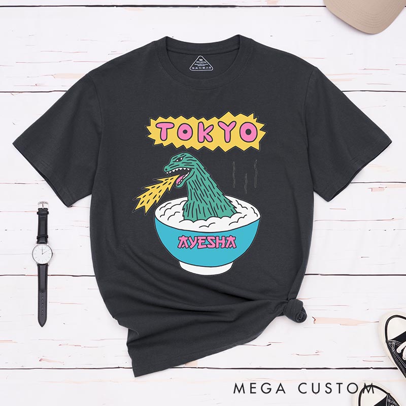 Personalized Tokyo Monster Anime Classic T-Shirts Japanese Vintage Tshirt for Anime Lovers