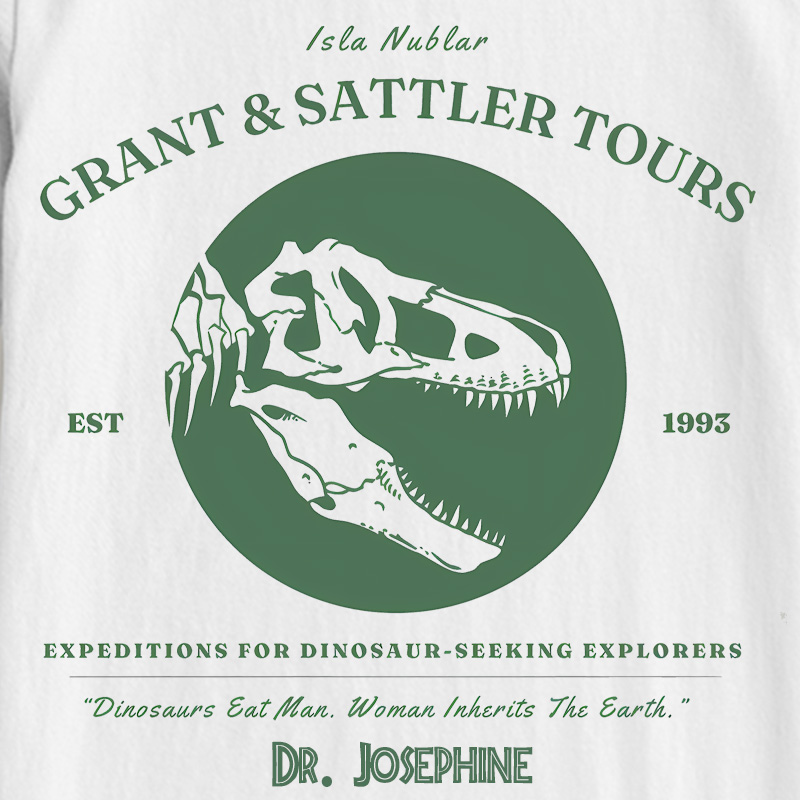 Personalized Explorers Movie Classic T-Shirts Dinosaur Tshirt for Movie Lovers 90s National Park