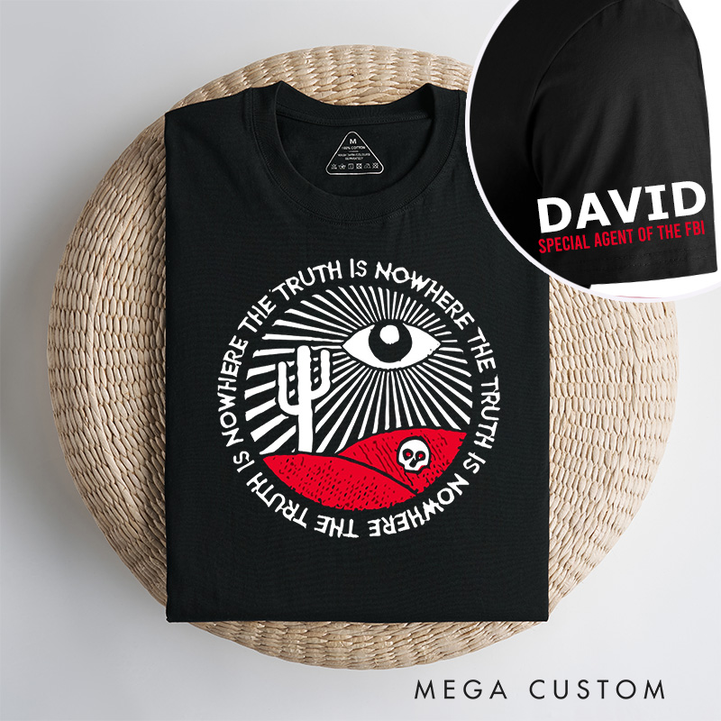 Personalized the Truth is Nowhere Movie Classic T-Shirts Horror TV Show Tshirt Horror TV Series Shirt