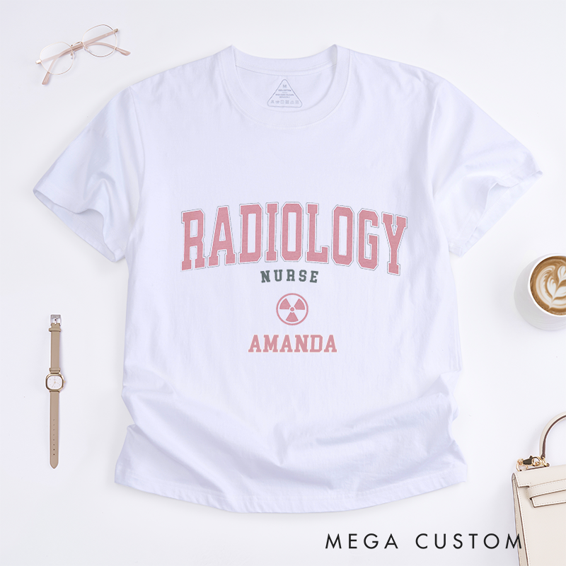 Personalized T-Shirts Radiology Nurse Classic Shirt Gift for Radiology Nurses