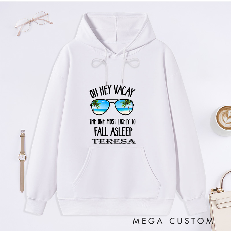 Personalized Making Memories Together Summer Vacation Classic Hoodies Travel Matching Shirt Custom Vacation Shirt