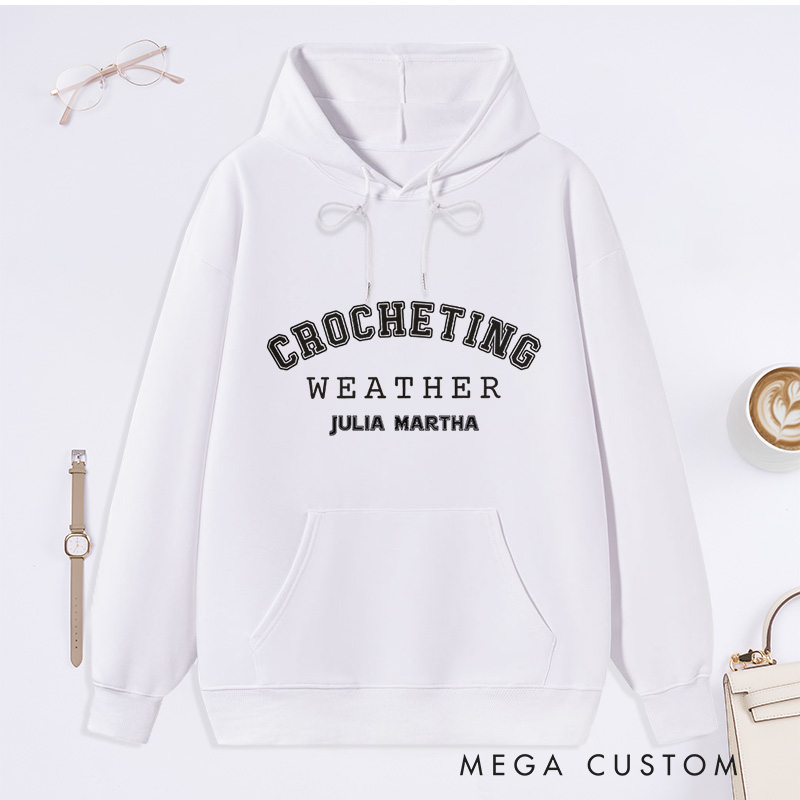 Personalized Crocheting Classic Hoodies Gifts for Crochet Artist Lovers