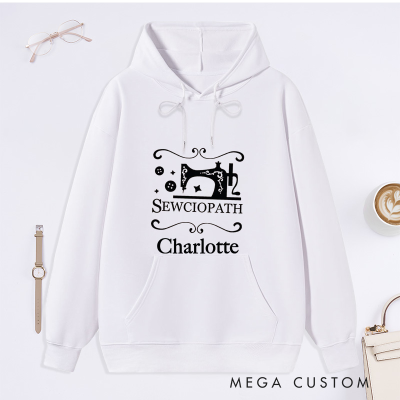 Personalized Sewing Long Sleeve Classic Hoodies Funny Sew TShirt Women Shirt Shirt for Women Sewing Lover Shirt Quilter Gift