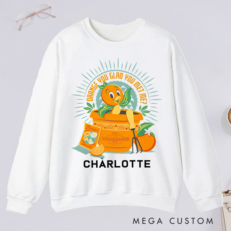 Personalized Citrus Garden Delight Classic Sweatshirts Granding Lovers Gift
