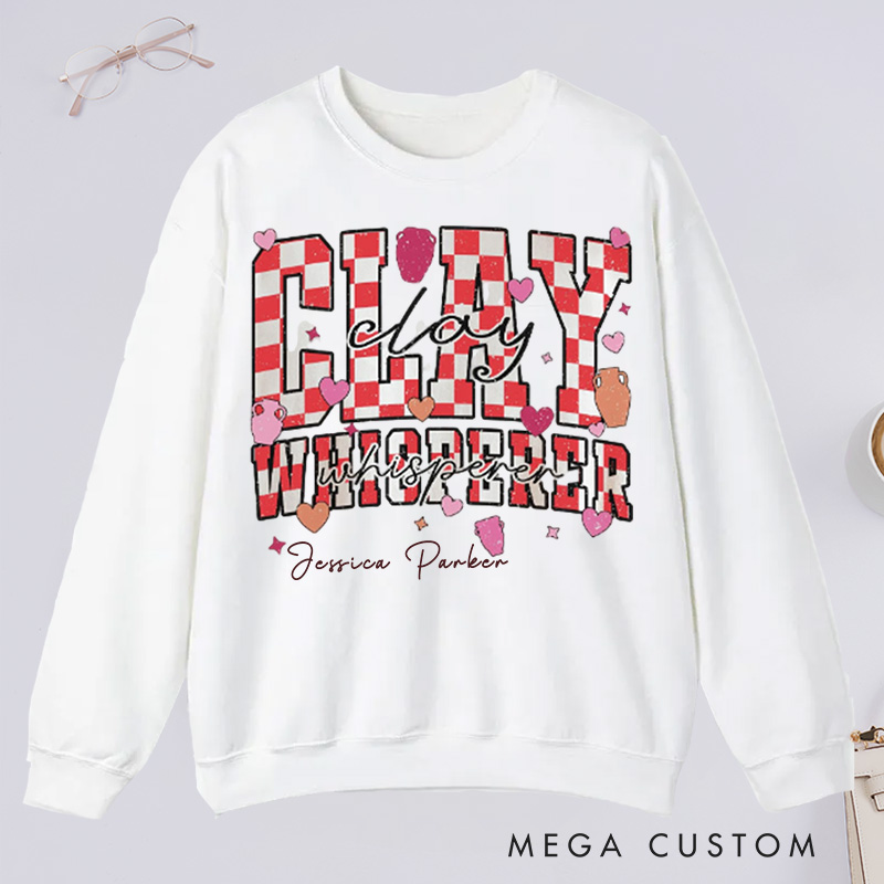 Personalized Funny Pottery Classic Sweatshirts Ceramic Artist Sweatshirts Pottery Teacher Sweatshirts Pottery Lovers Gift for Potters Pottery Artist