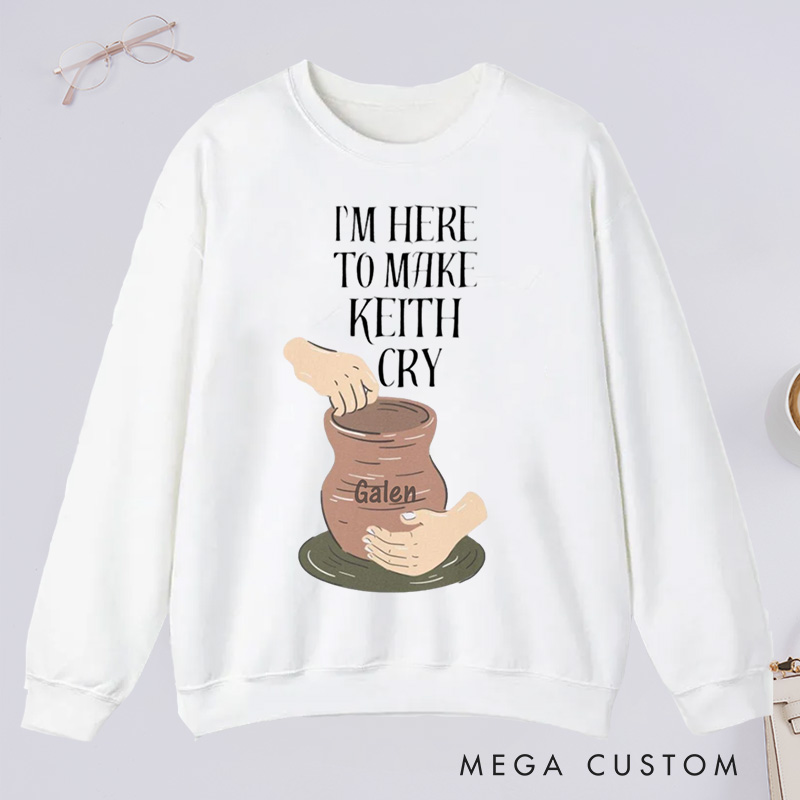 Personalized Ceramicist Top Clay Artist Classic Sweatshirts Potter Sweatshirts Unisex Sweatshirts Funny Saying
