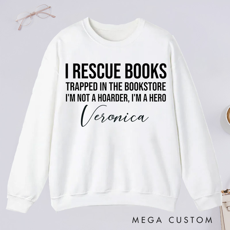 Personalized Book Lovers Classic Sweatshirts Gift For Bookish Booksellers Gift Gift For Teachers Readers Sweatshirts I Books Sweatshirts 