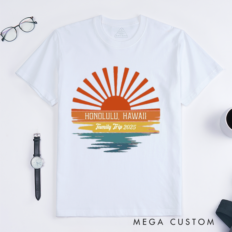 Personalized 2025 Custom Family and Girls Trip Shirts to Make Memories Together Classic T-shirt