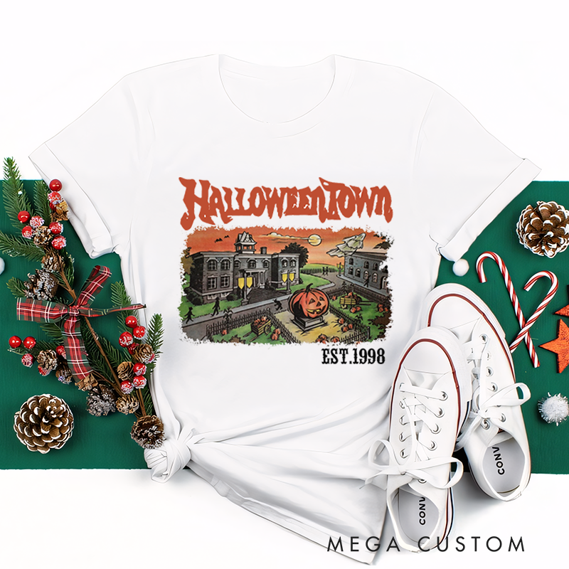 Personalized Classic T-Shirts Halloweentown Est 1998 Tee Halloweentown Retro Halloweentown University Tee