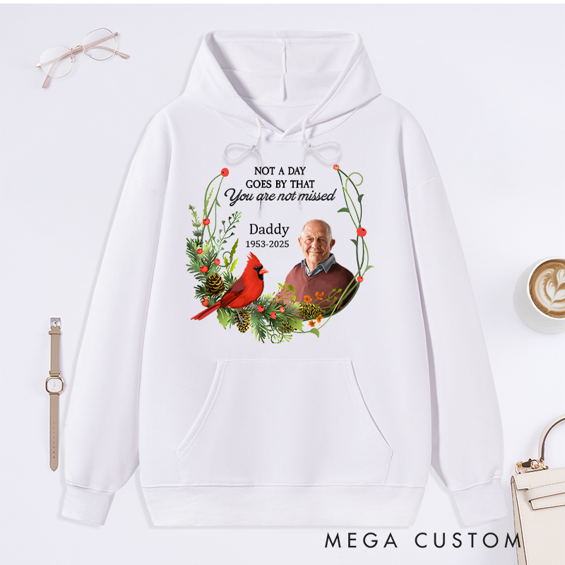 [Copy]Personalized Memorial Photo Hoodie Memorial Gift for Loss of Father In Loving Memory Gift I am Always with You Sweatshirt 
