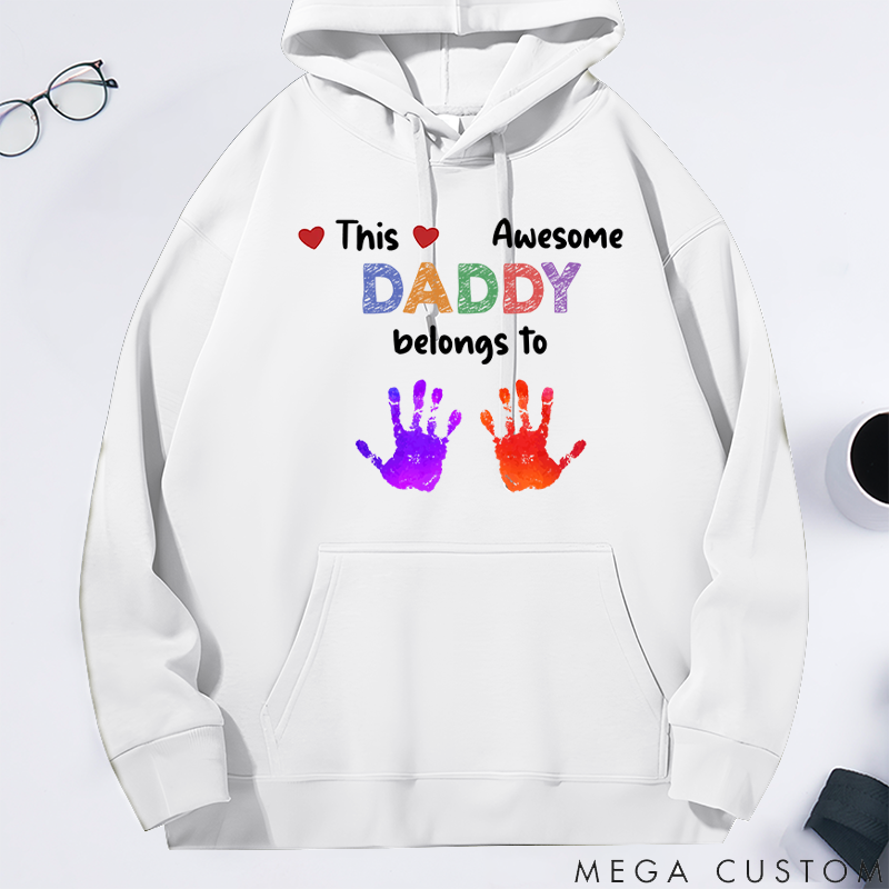 Personalized Classic Hoodie This Grandma Belongs To Grandkids
