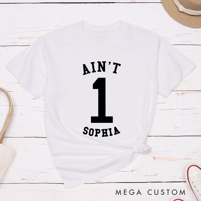 Personalized Couple 99 Problems Ain't 1 Matching T-Shirt Valentine's Day T-Shirt for Husband Wife Boyfriend Girlfriend Gift for Wifey Hubby