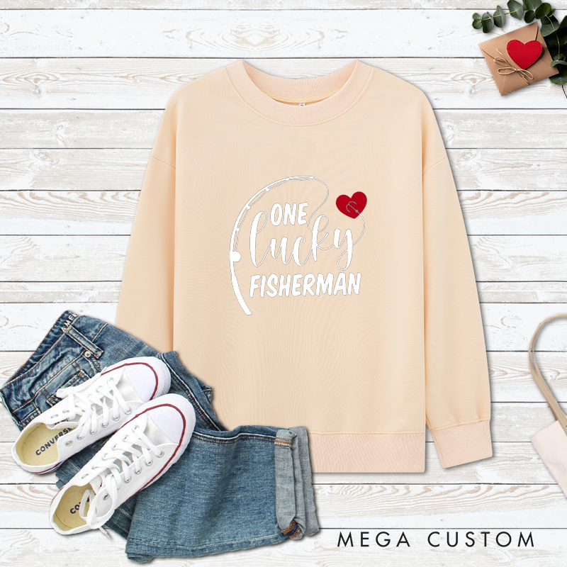 Personalized Fishing Sweatshirts Fishing Couples Sweatshirts Fishing Lover Couples Sweatshirts Husband Wife Matching Sweatshirts Matching Outfit for Fishing Lovers Perfect Gift for Couples