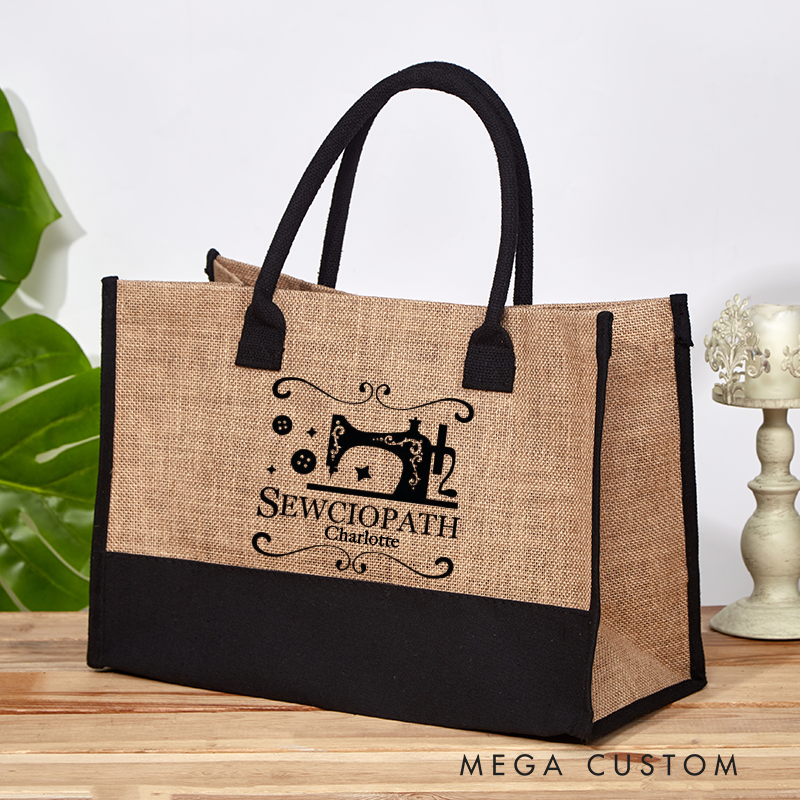 Personalized  Sewing Long Sleeve Tote bag Funny Sew TShirt Women Shirt Shirt for Women Sewing Lover Shirt Quilter Gift