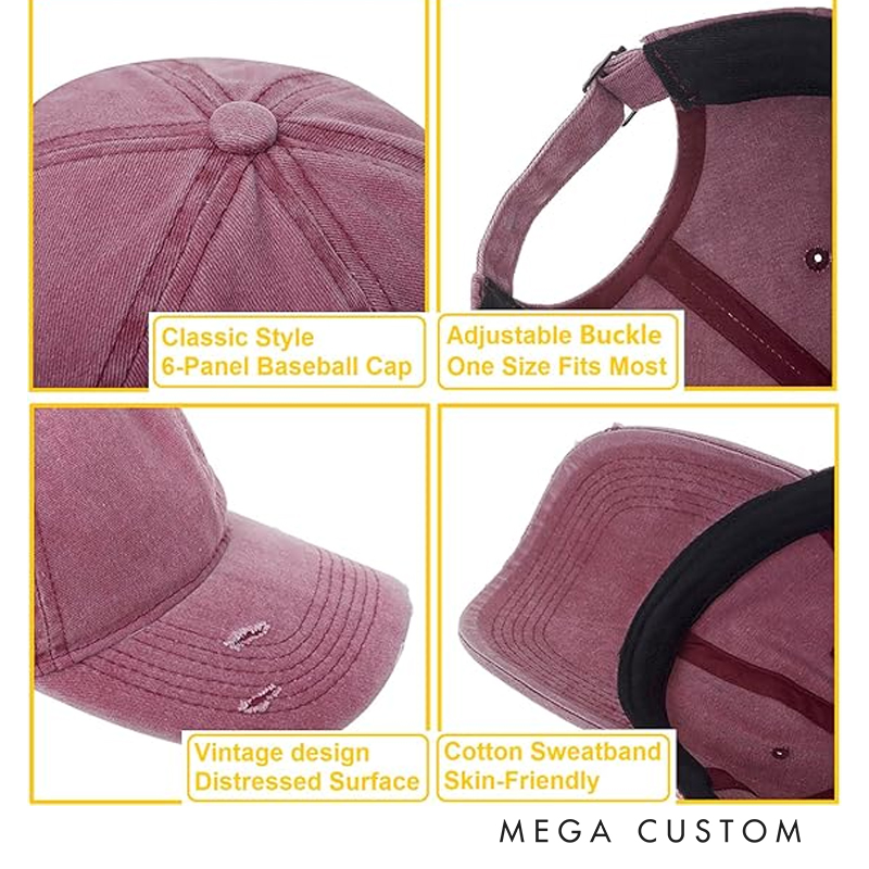 Personalized Mom's Garden Hats & Caps Hat with Name Mothers Day Gift Grandma Gift Gardening Lovers Gift Plant Lover Gift