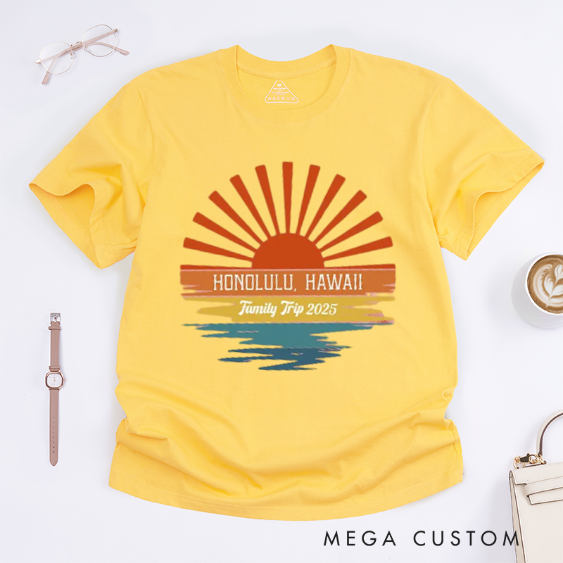 Personalized 2025 Custom Family and Girls Trip Shirts to Make Memories Together Classic T-shirt