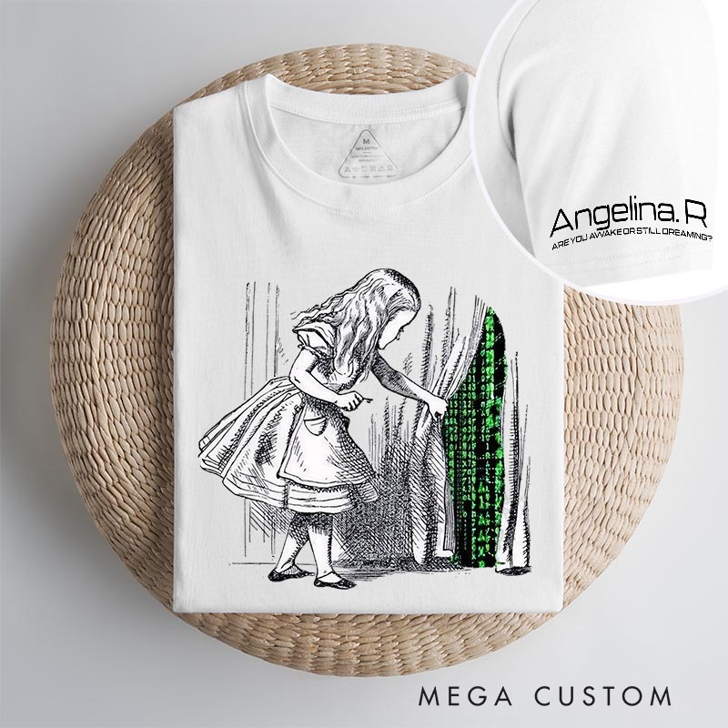 Personalized Alice and the Futuristic Dream Movie Classic T-Shirts Sci-fi Movie Tshirt