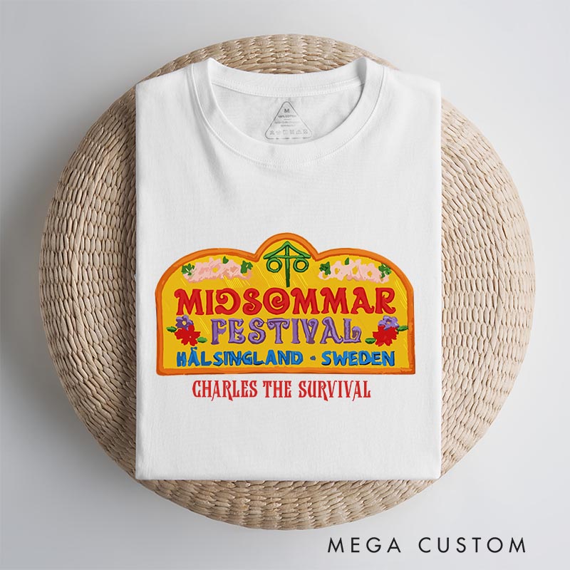 Personalized Midsommar Festival Horror Halloween Classic T-Shirts for Movie TV Show Lovers