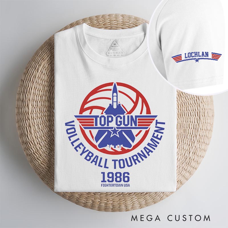 Personalized Pilot Volleyball Movie Classic T-Shirts Independence Day Tshirt Veterans Day Shirt