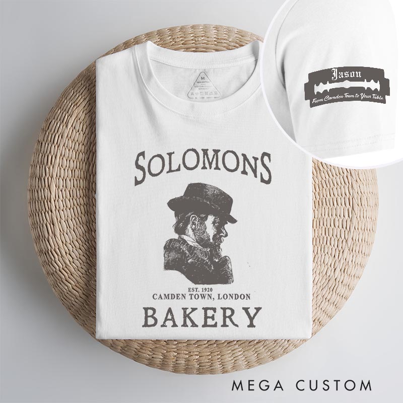 Personalized Solomons Bakery TV Show Classic T-Shirts London TV Series Movie Tshirt
