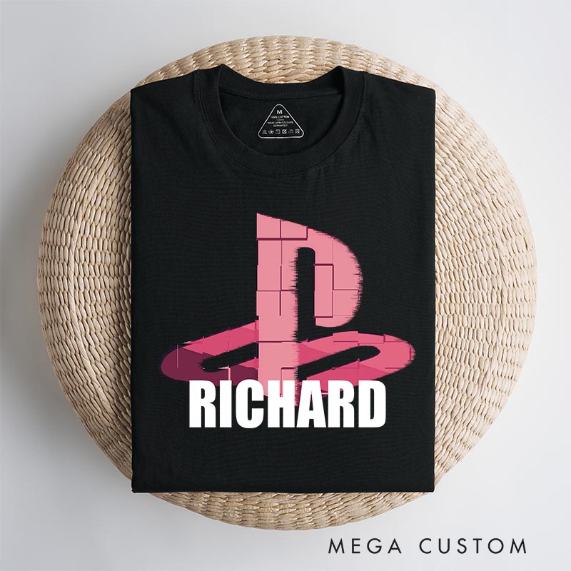 Personalized Classical Game Sign Classic T-Shirts Video Game Tshirt Geek Gaming Nerd Shirt