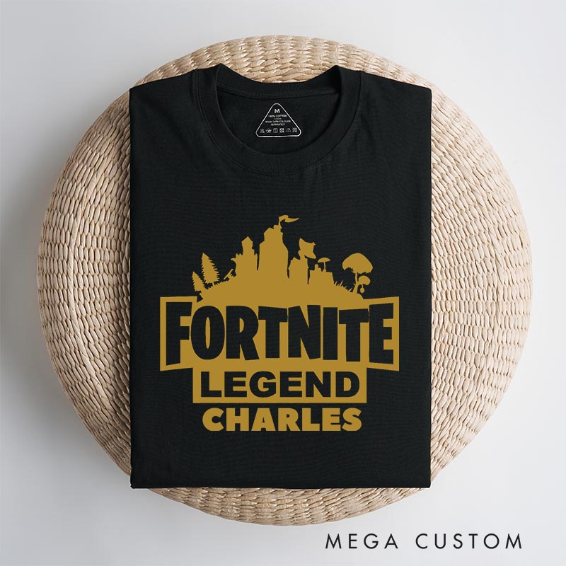 Personalized the Legend Classic T-Shirts FPS Video Game Tshirt Fantasy Game Shirt