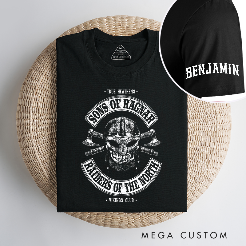 Personalized Vikings Club Movie Classic T-Shirts Retro Film Fan Tshirt for Him Movie Lovers