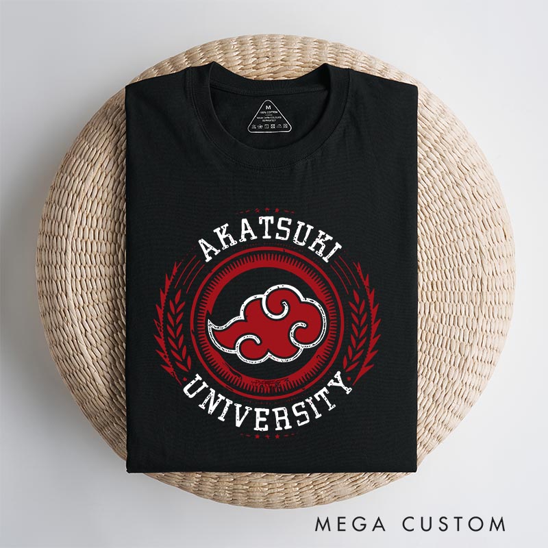 Personalized Ninja University Classic T-Shirts Japanese Manga Comic Tshirt for Anime Lovers